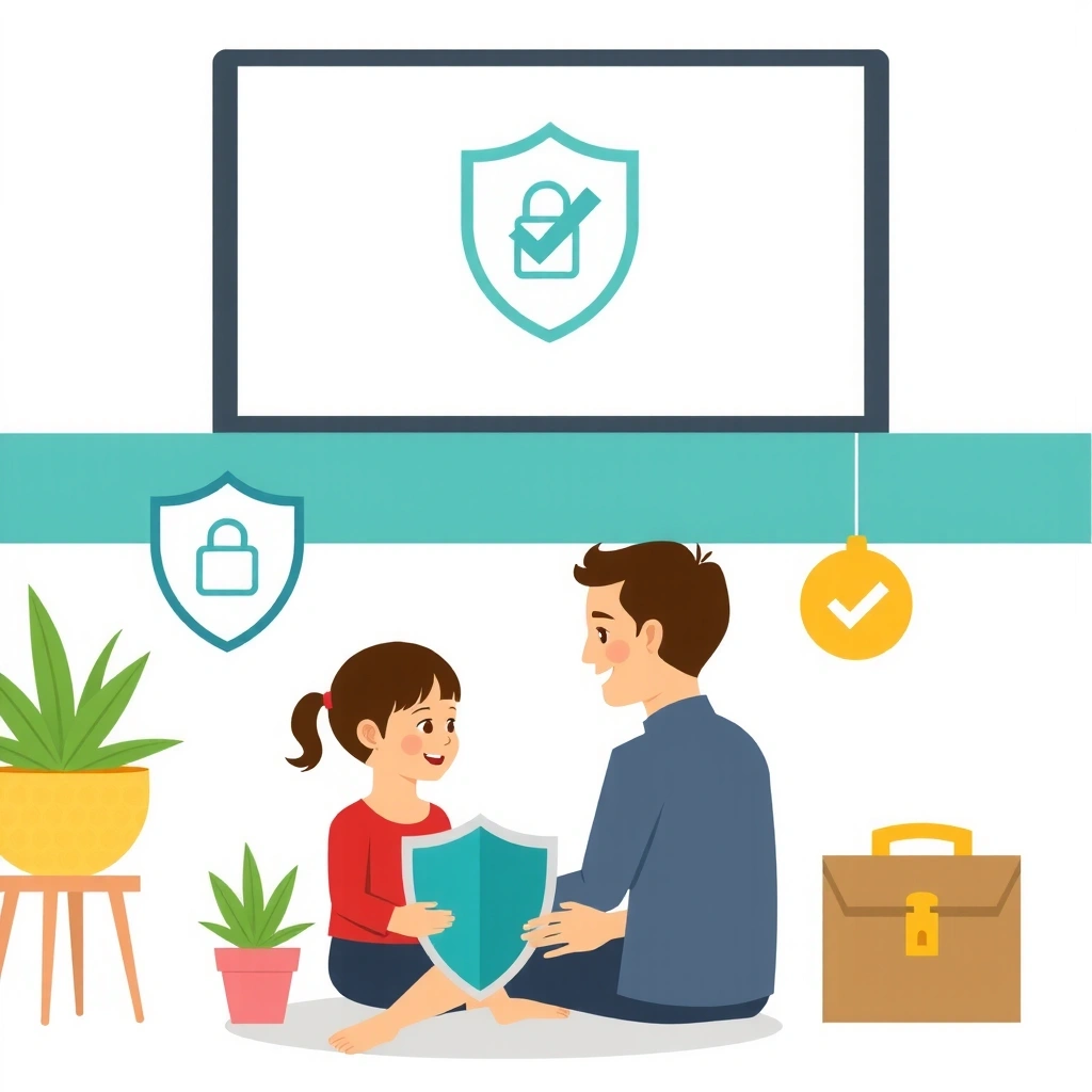 Child protection illustration